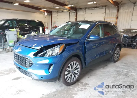 2022 Ford Escape Titanium Hybrid from USA, damaged, VIN 1FMCU9DZ3NUA57450